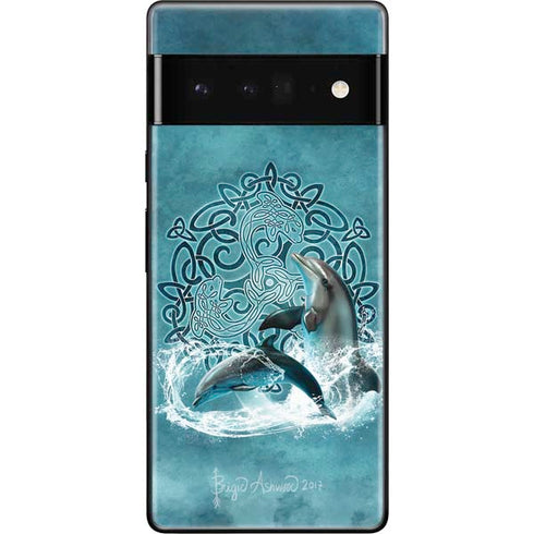 Brigid Ashwood Celtic Dolphin Google Pixel 6 Pro Skin